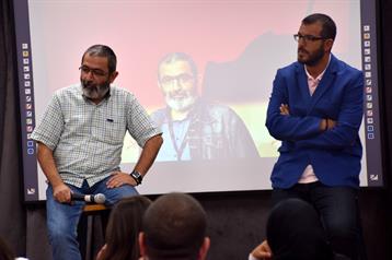 Film critic meets media students