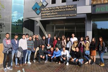 Azm students visit LAMC
