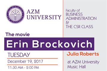 Erin Brockovich on campus