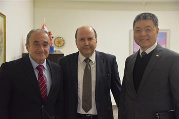 Chinese Ambassador's visit 