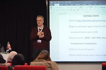 Azm University Student Entrepreneur Competition: Semi-Final