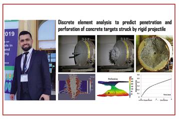 Discrete Element Modeling Of Concrete Structures Under Hard Impact By Ogive-nose Steel Projectiles.